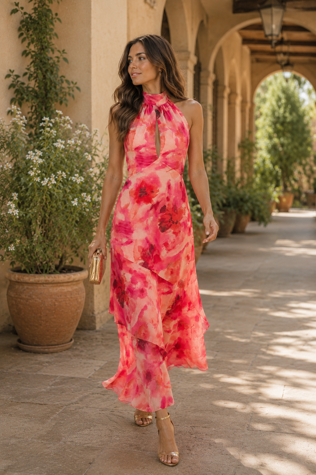 VESTIDO MARÍA CORAL