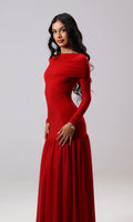 Vestido Maxi Amara Rojo