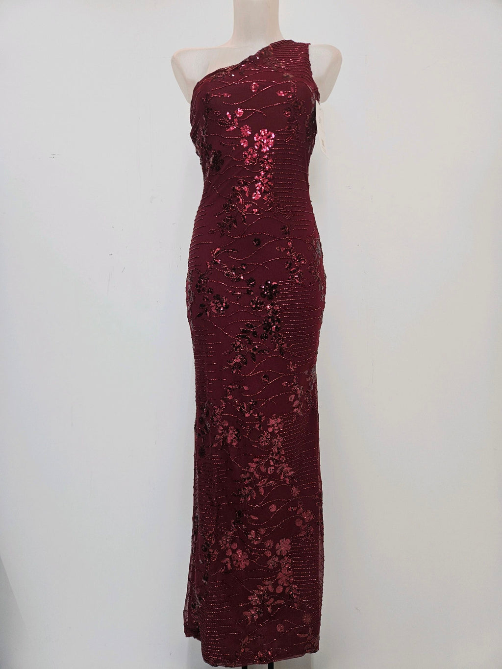 VESTIDO CELINE BURDEOS