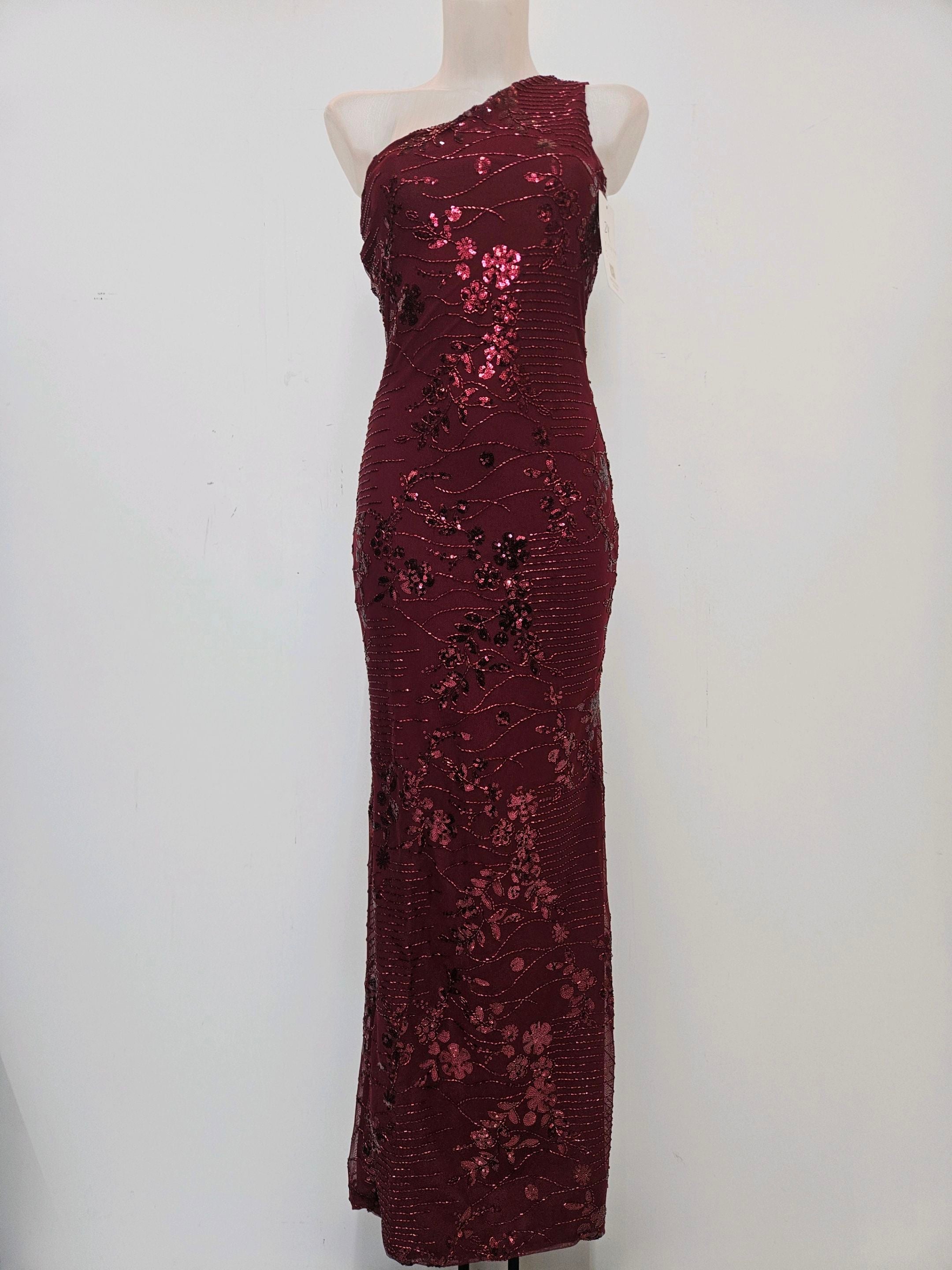 VESTIDO CELINE BURDEOS