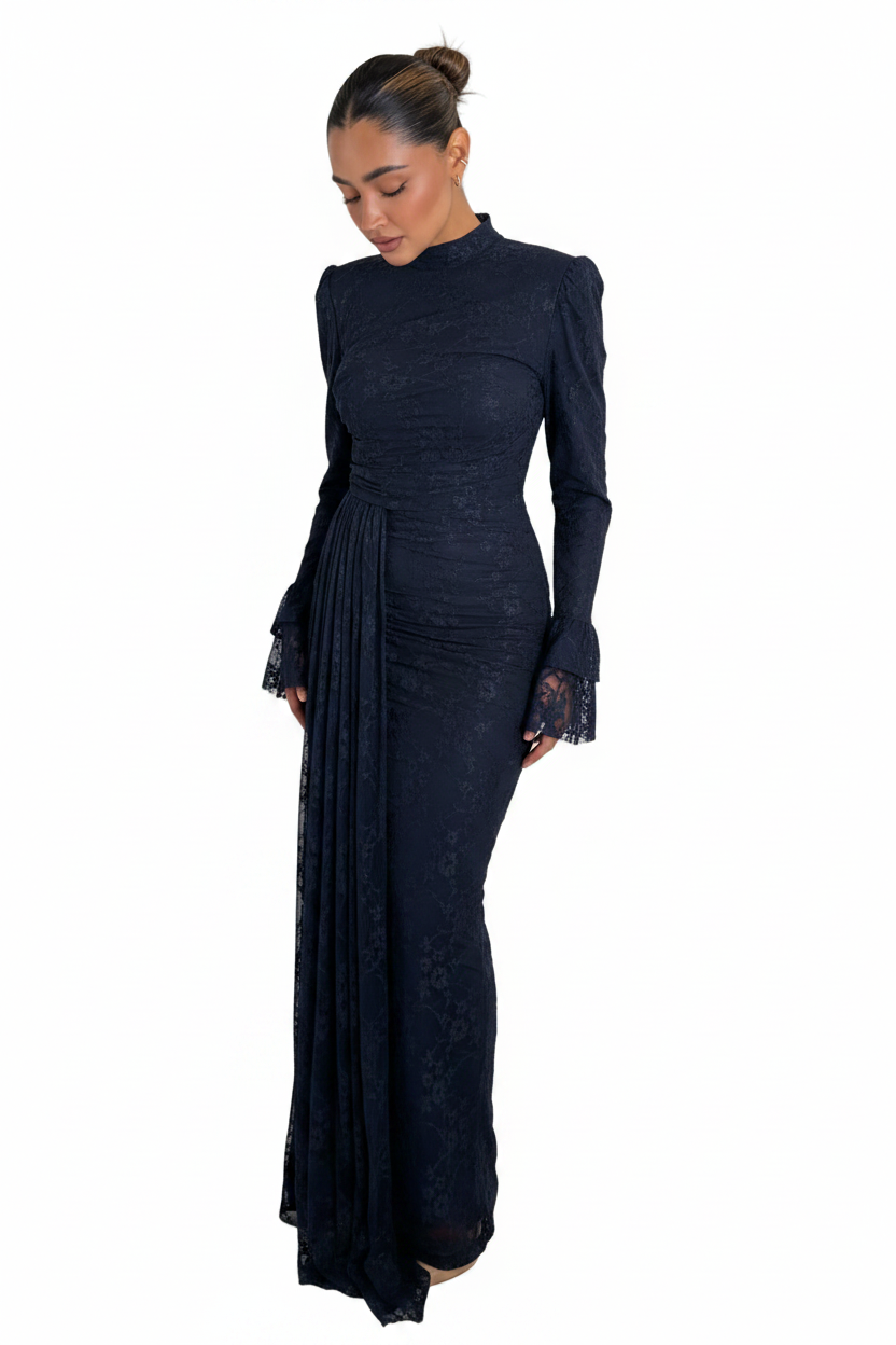 Vestido Victoria de encaje ajustado