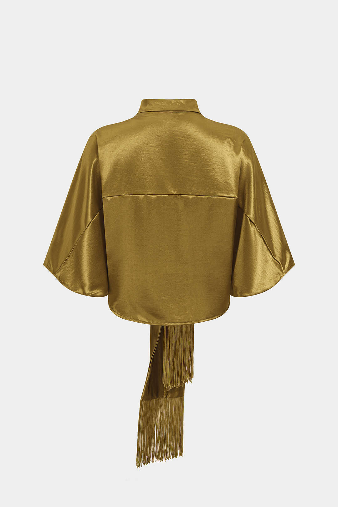 Blusa Romy satinada estilo kimono