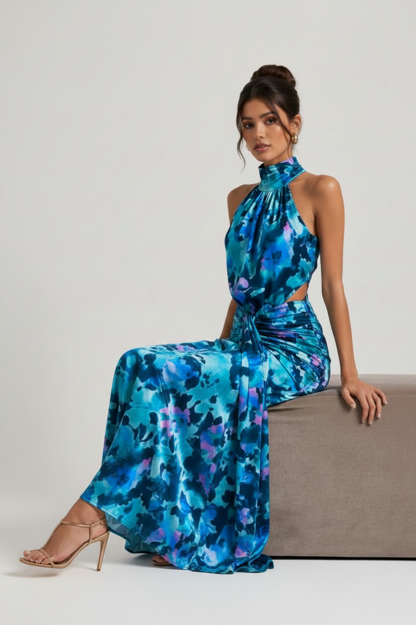 VESTIDO ANAYA AZUL