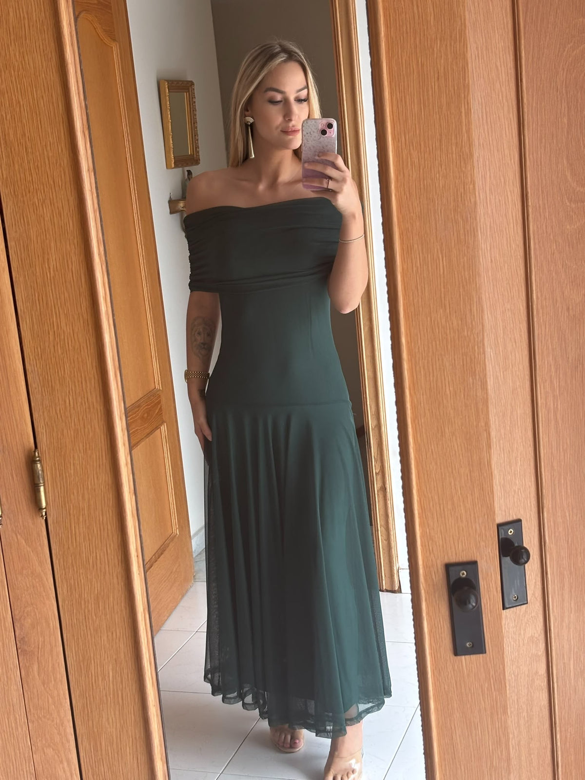 VESTIDO NOUR DE TUL