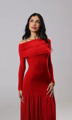 Vestido Maxi Amara Rojo