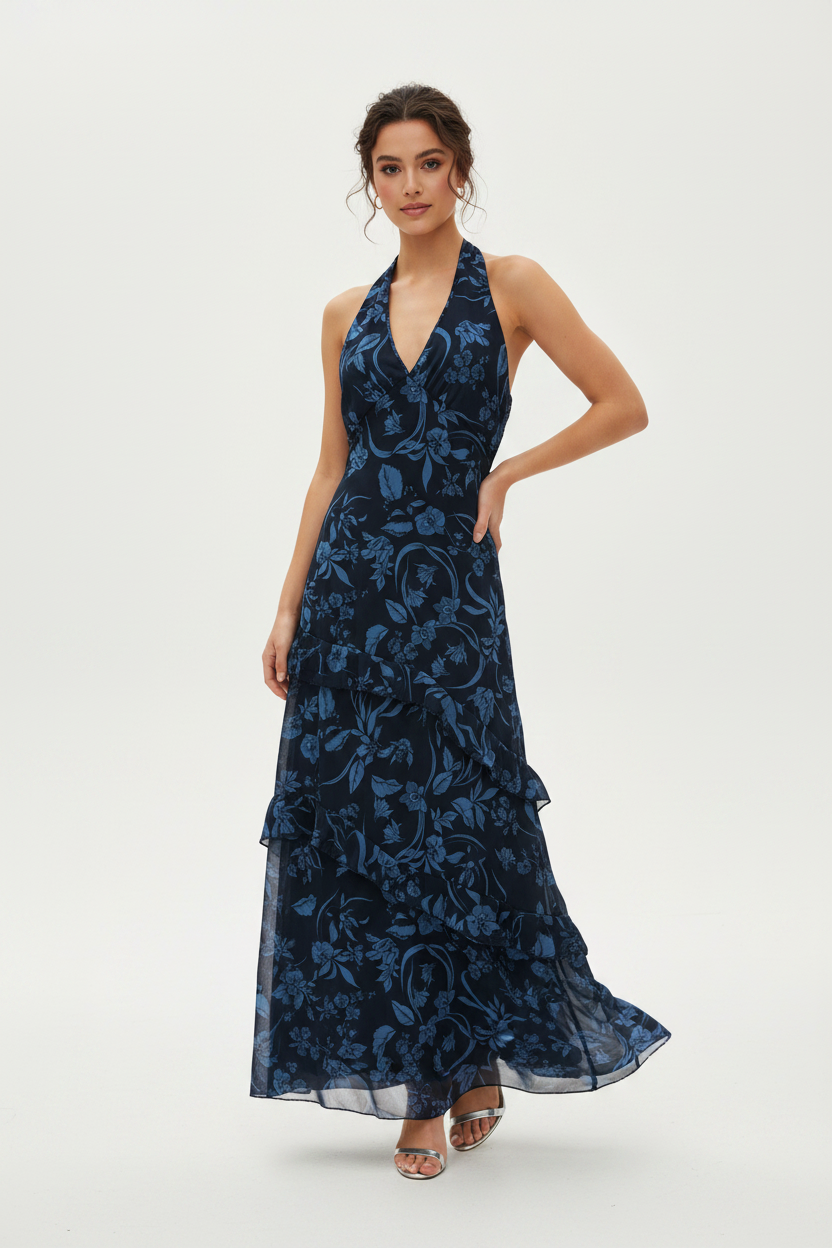 VESTIDO PARIS ~ AZUL