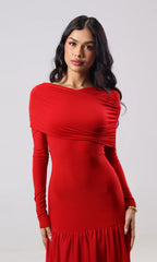 Vestido Maxi Amara Rojo