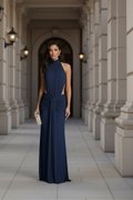 VESTIDO JADE AZUL MARINO