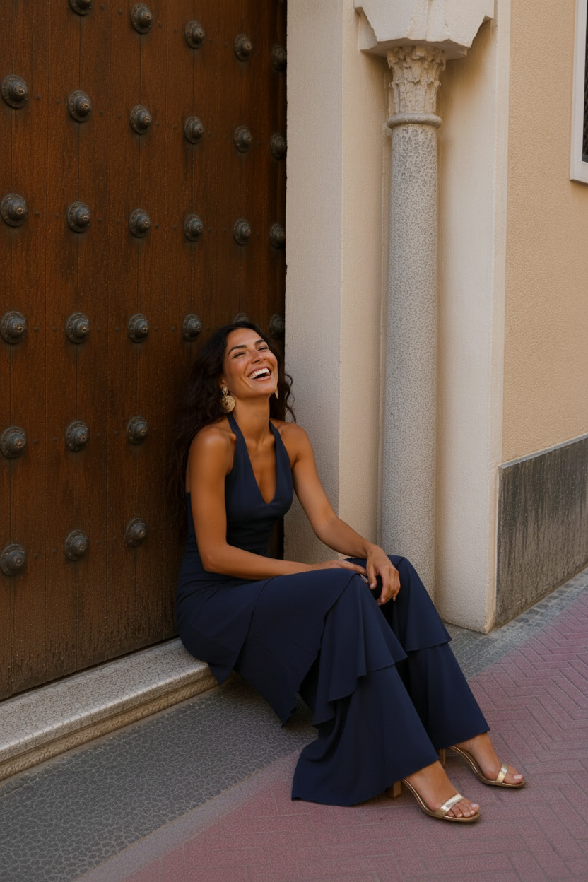 MONO LUISA AZUL MARINO