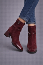 Romina-Elegantes botines de ante