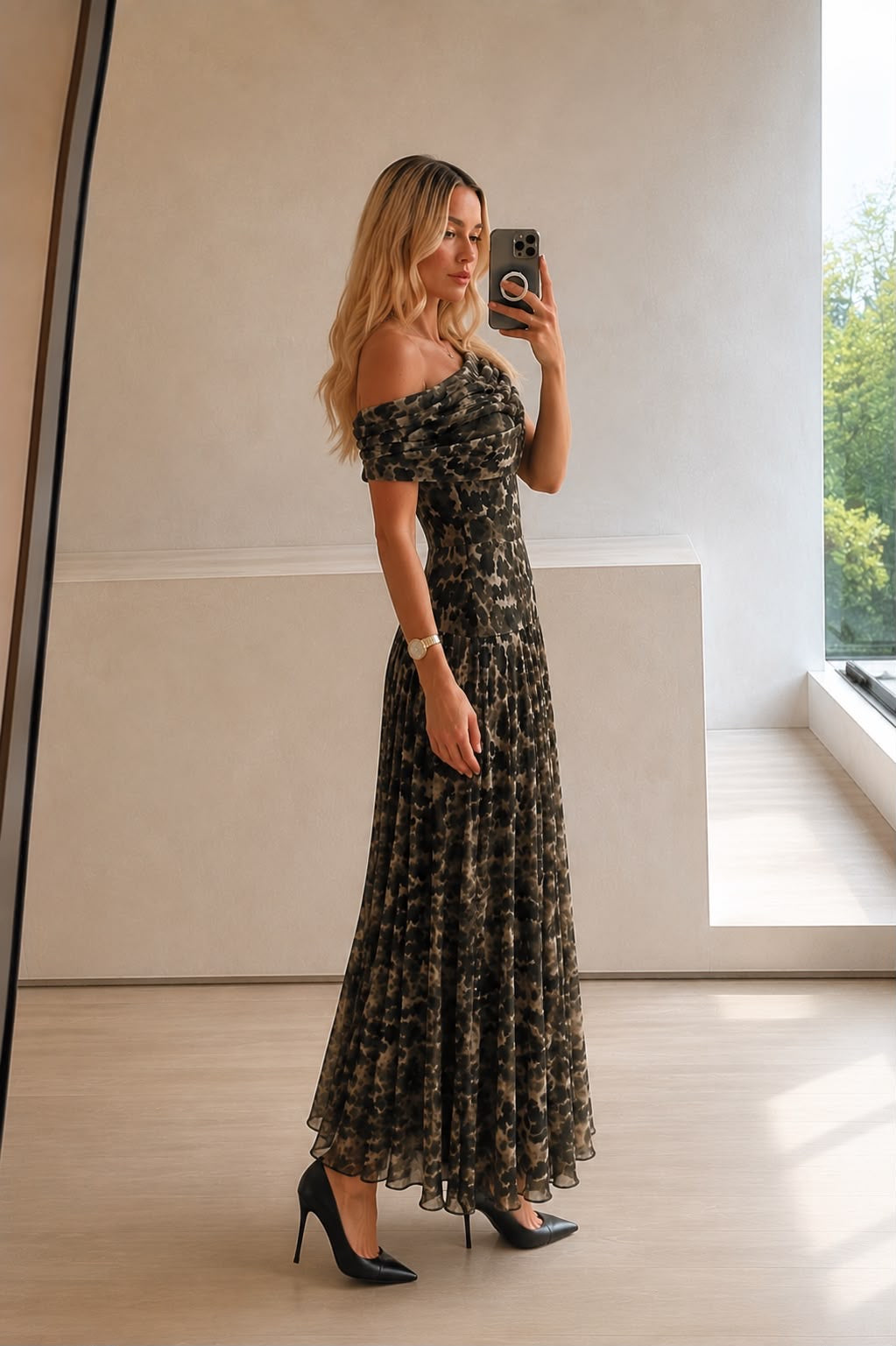 VESTIDO MILITAR DE TUL