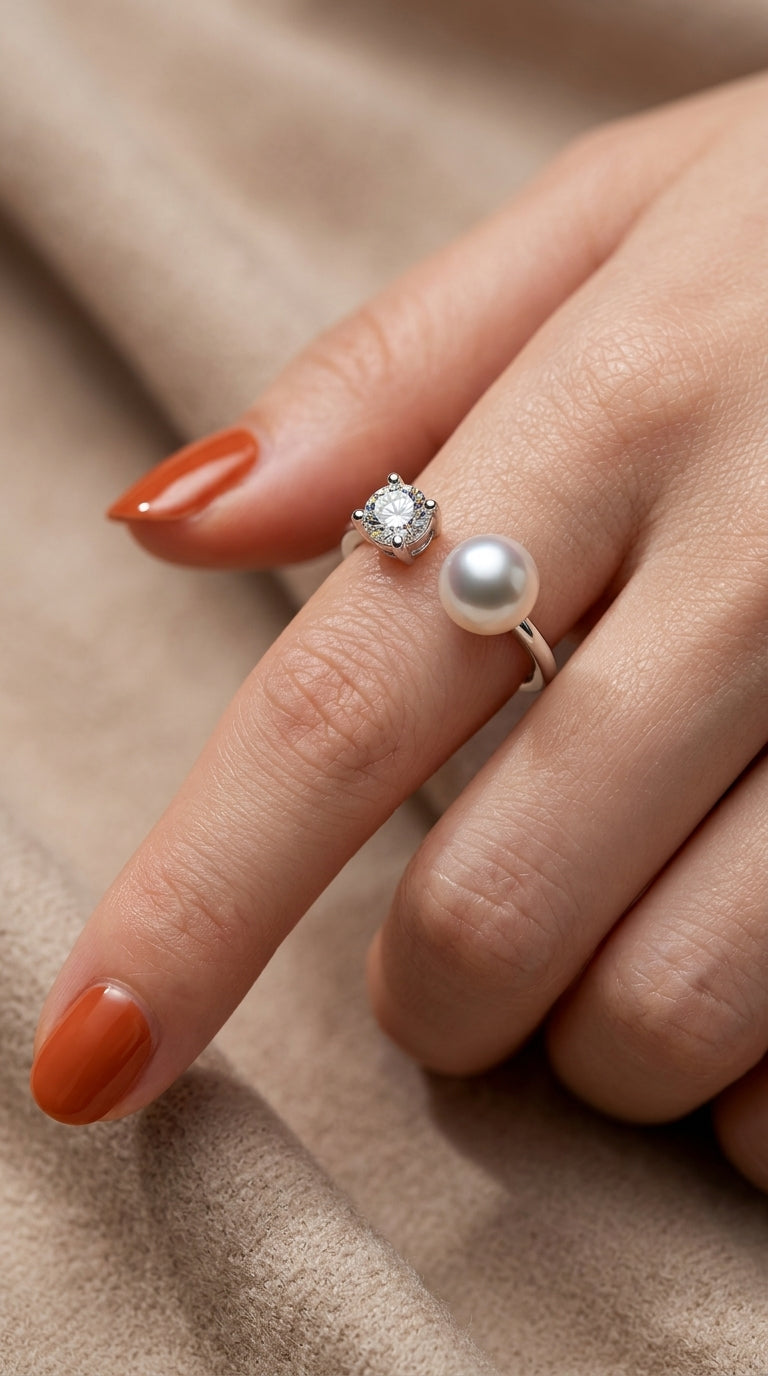 Anillo Ajustable de Plata primera ley
