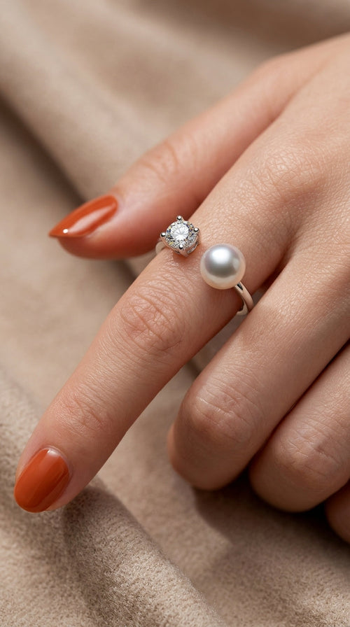 Anillo Ajustable de Plata primera ley
