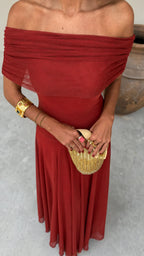 VESTIDO NOUR DE TUL