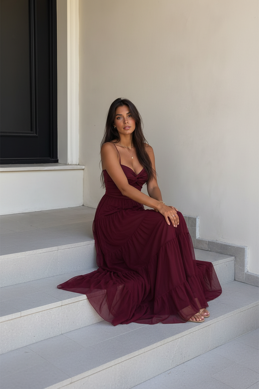 VESTIDO ROUS DE TUL