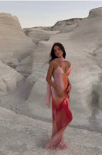 VESTIDO LUISA ROSA CORAL