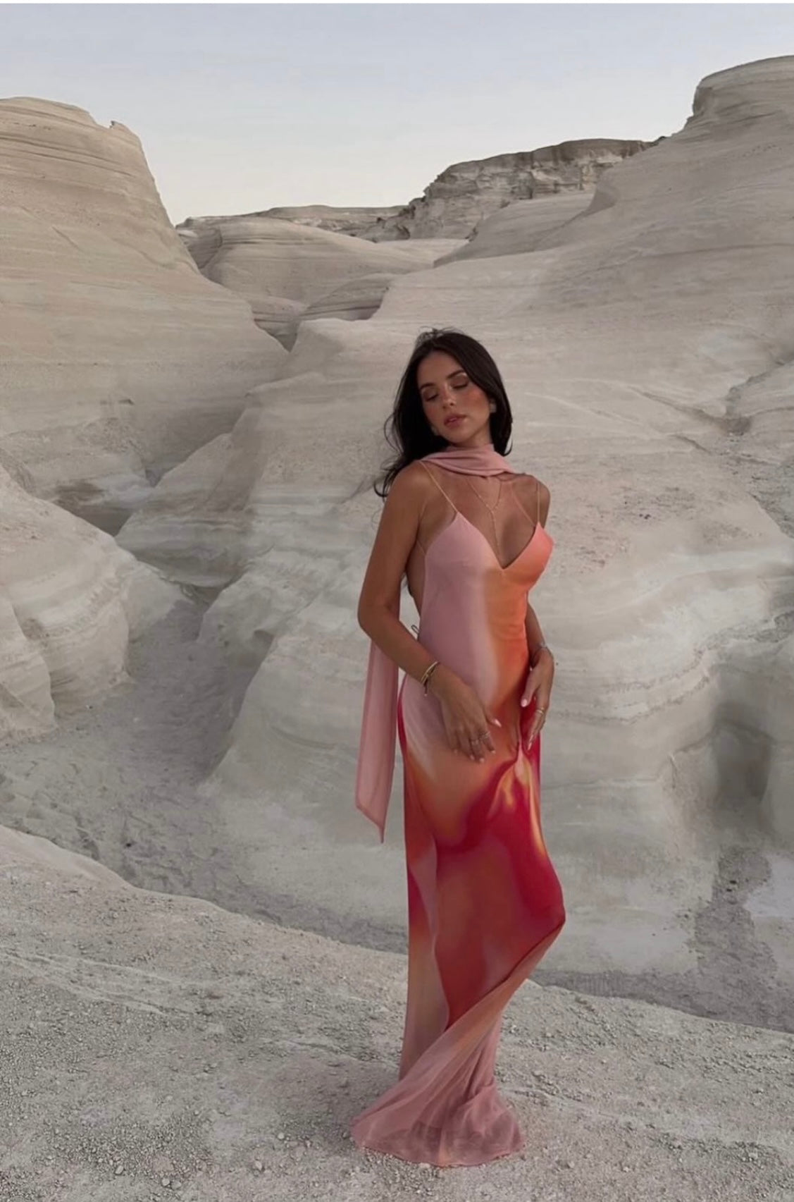 VESTIDO LUISA ROSA CORAL