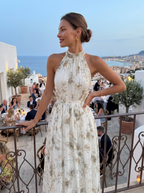 Mariluz | Vestido largo floral