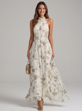 Mariluz | Vestido largo floral