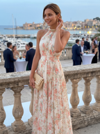 Mariluz | Vestido largo floral