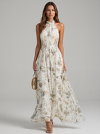 Mariluz | Vestido largo floral