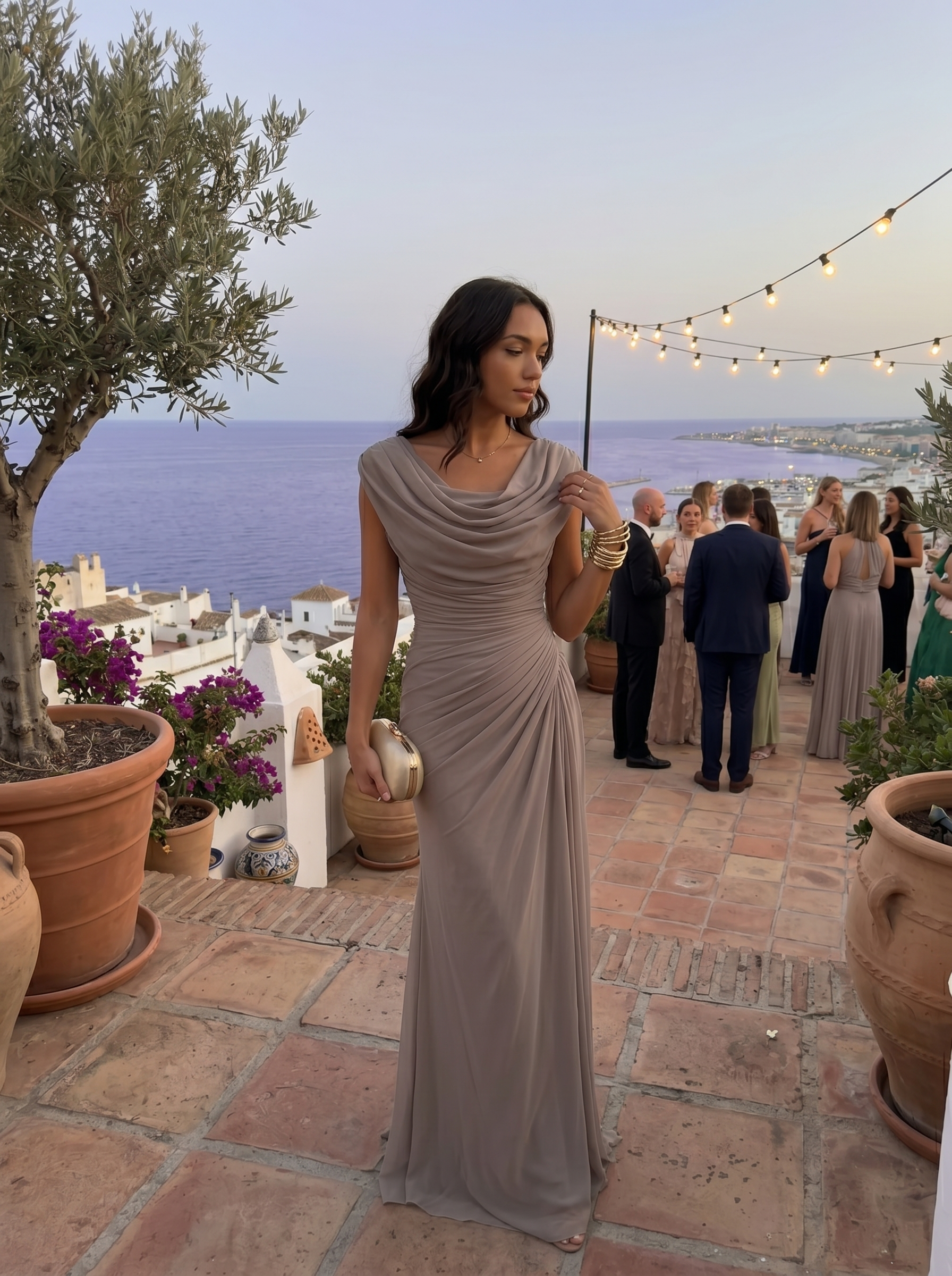 Ana | Vestido largo elegante