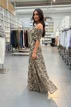 VESTIDO MILITAR DE TUL