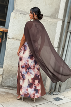 VESTIDO JULIETA CHOCOLATE