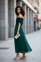 VESTIDO NOUR DE TULE