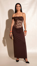 Marcela / Vestido Largo Encaje