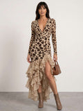 Vestido animal print