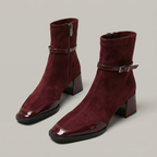 Romina-Elegantes botines de ante