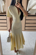 VESTIDO LORENA AMARILLO