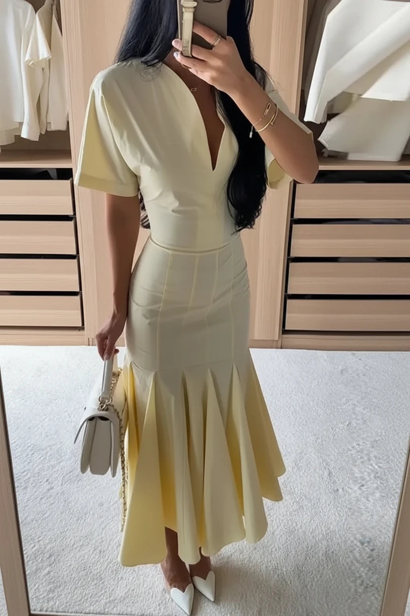VESTIDO LORENA AMARILLO