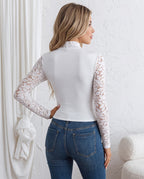 Top blanco corset
