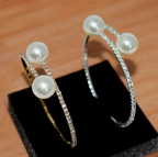 Brazalete de perlas diamante