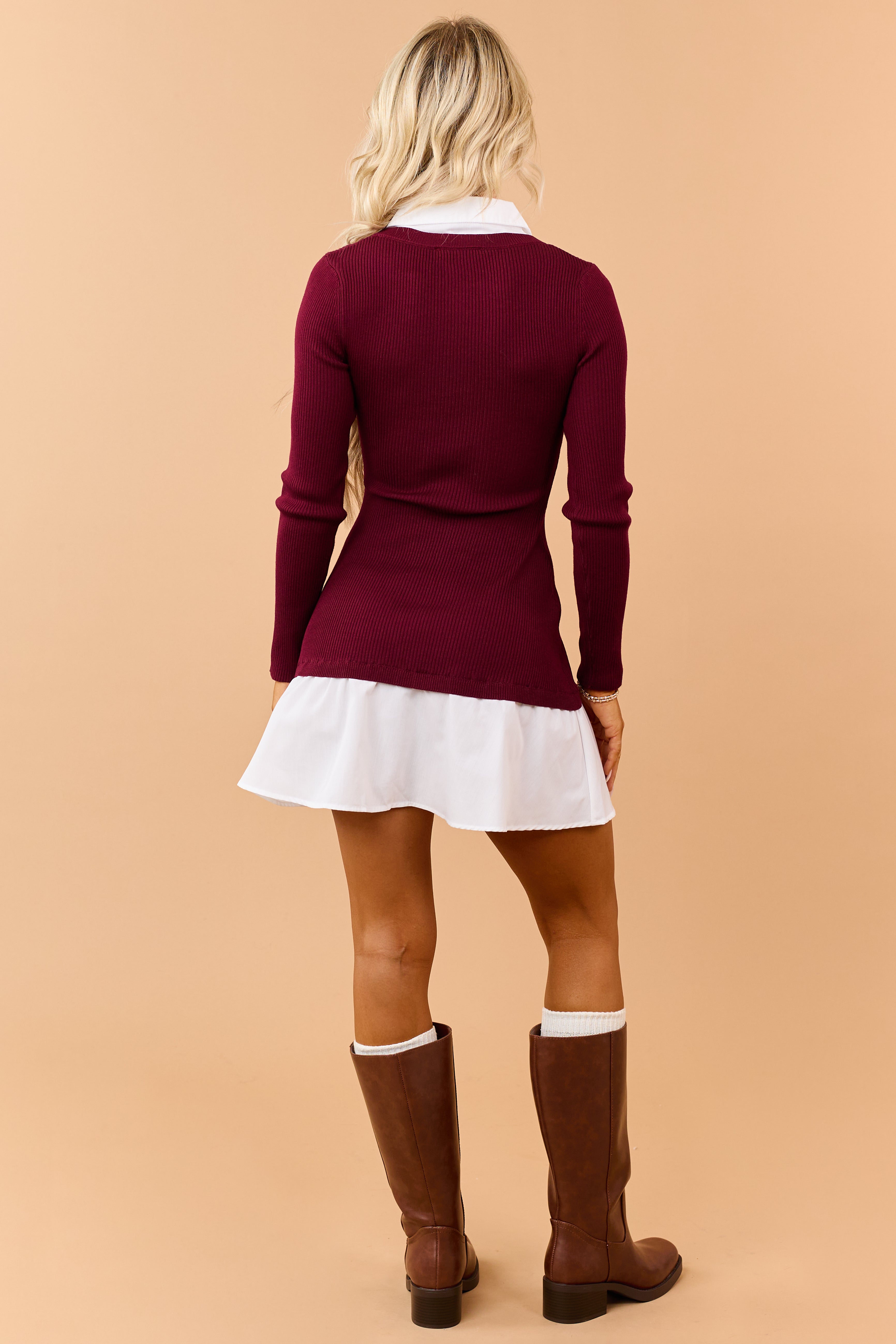 Vestido Alexia efecto camisero