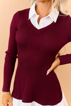 Vestido Alexia efecto camisero