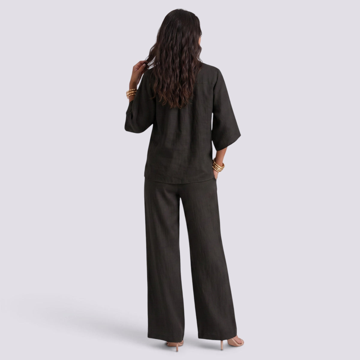 Conjunto Mujer Top y Pantalón