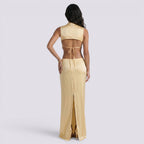 Conjunto Mujer Top y Falda Maxi