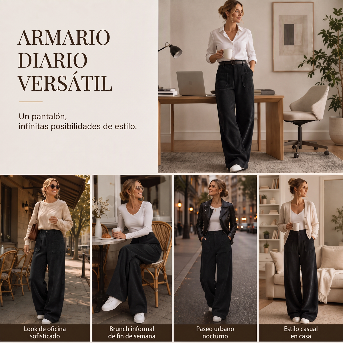 Pantalón Ancho