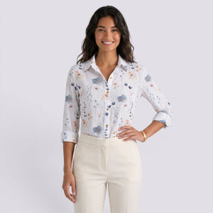 Blanco Floral