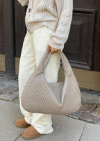 Bolso Hobo trenzado