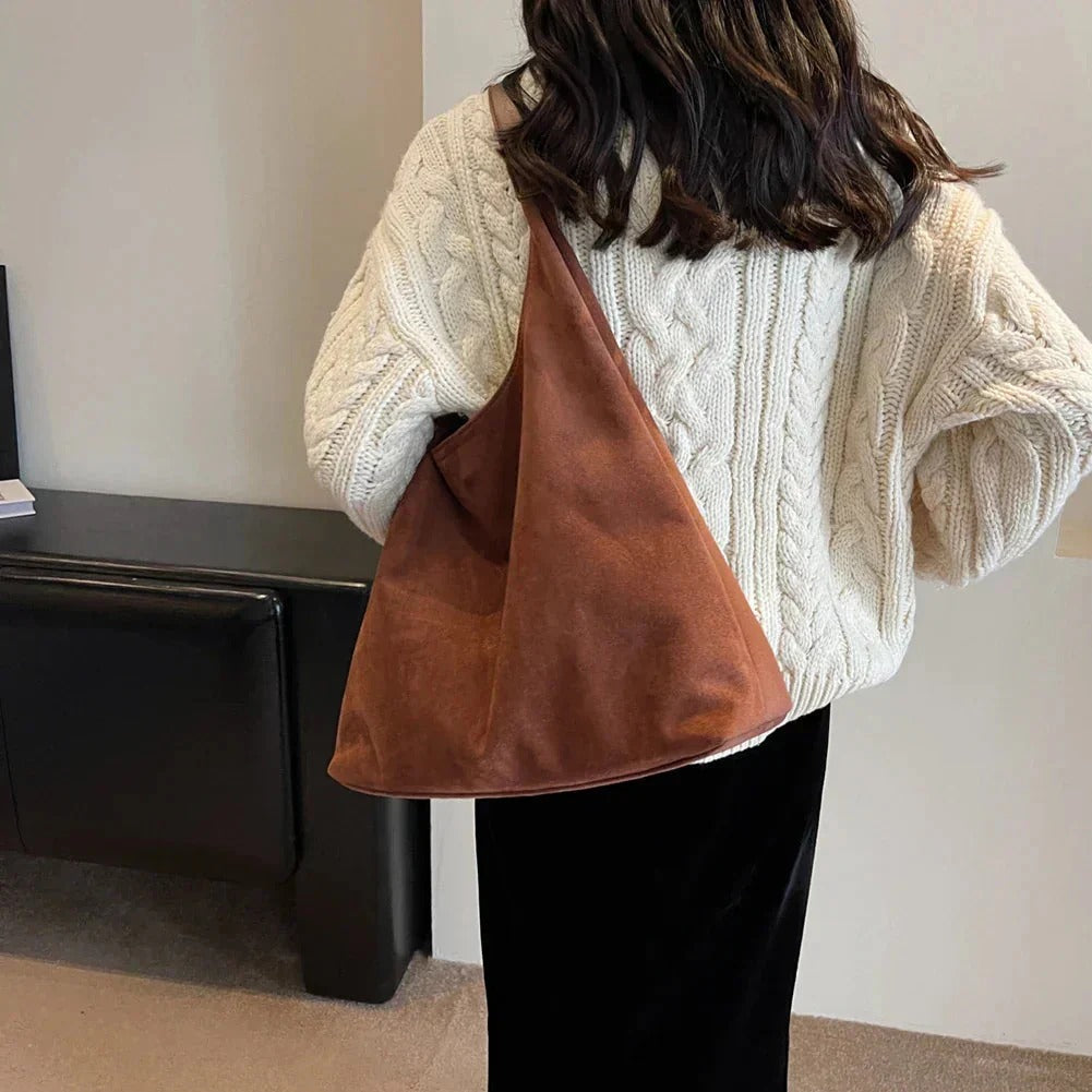 Bolso hobo de piel