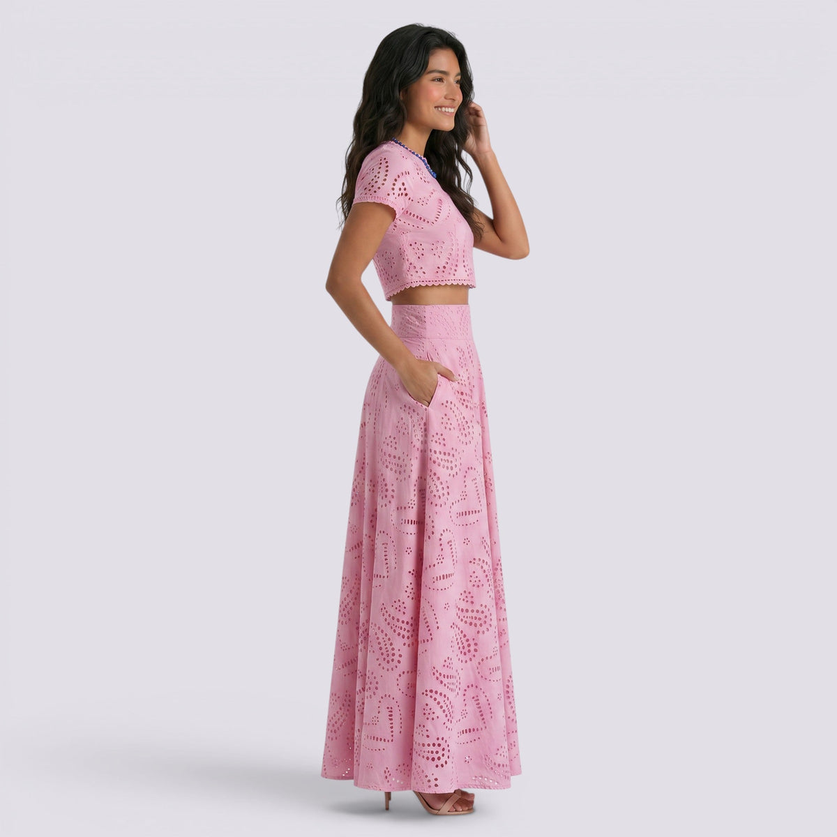 Conjunto Falda Larga Mujer