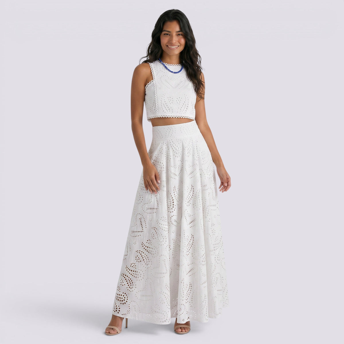 Conjunto Falda Larga Mujer