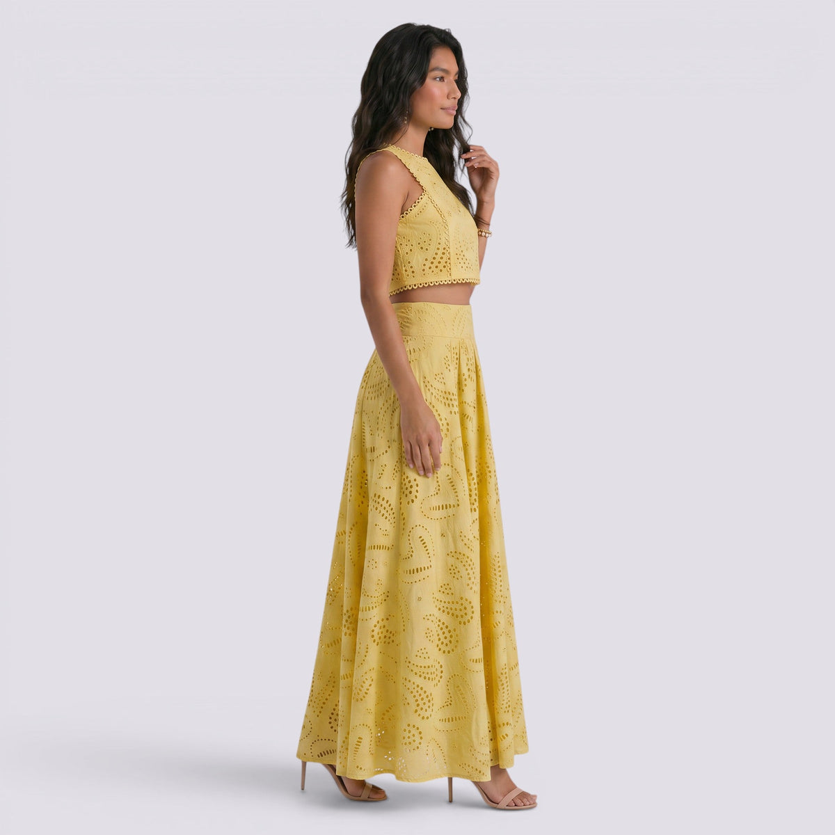 Conjunto Falda Larga Mujer