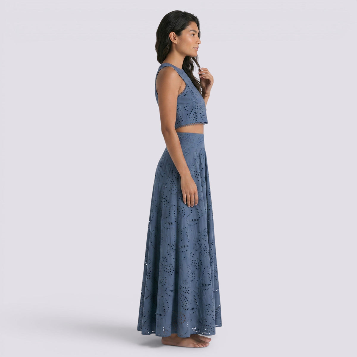 Conjunto Falda Larga Mujer