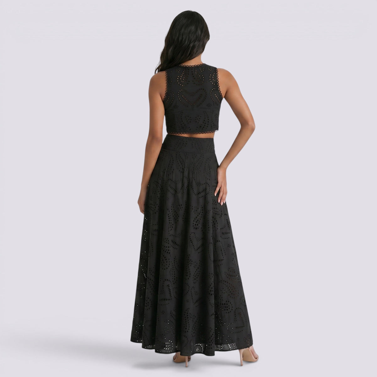 Conjunto Falda Larga Mujer