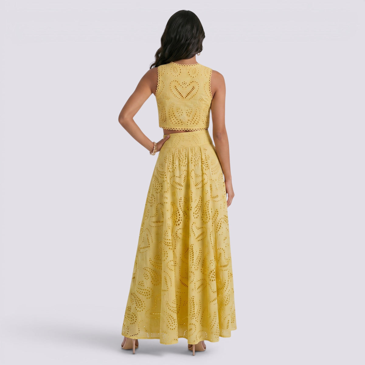 Conjunto Falda Larga Mujer